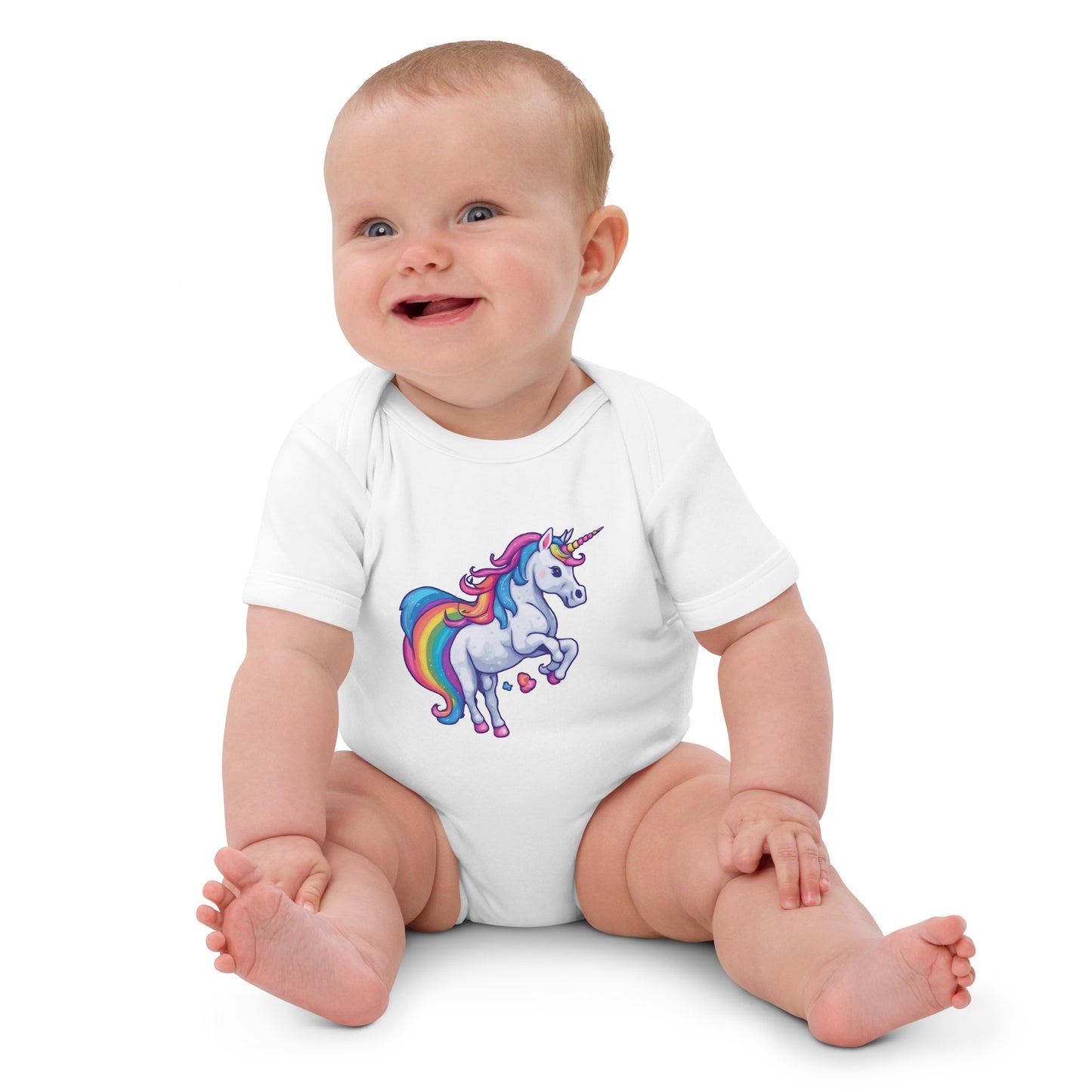 Organic cotton baby bodysuit