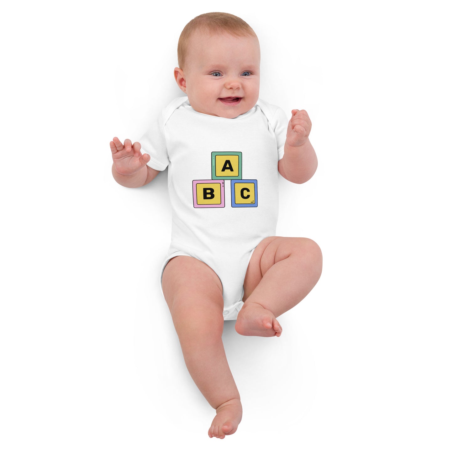 Organic cotton baby bodysuit